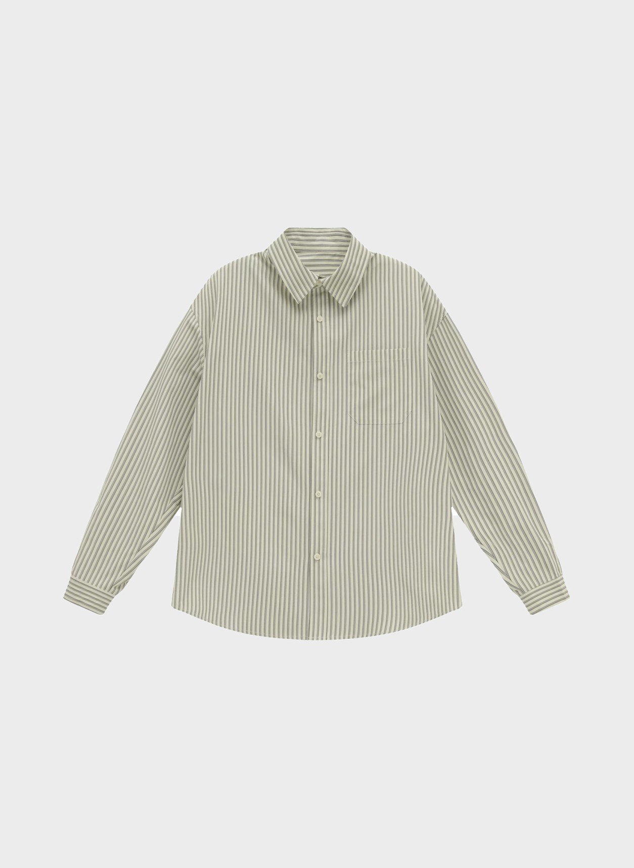 Shirt in grey, flat product view
