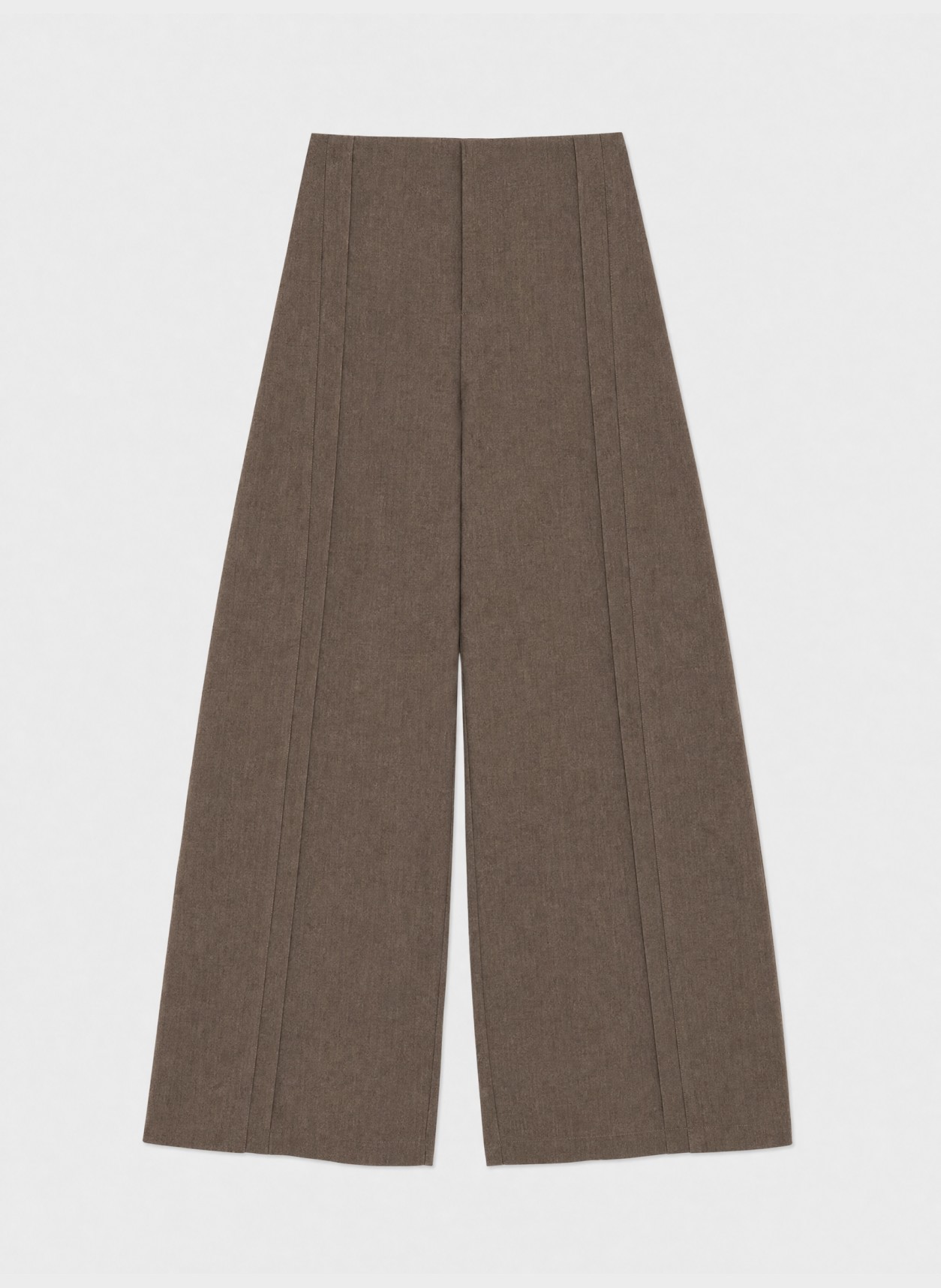 Garment in mocha, flat product view