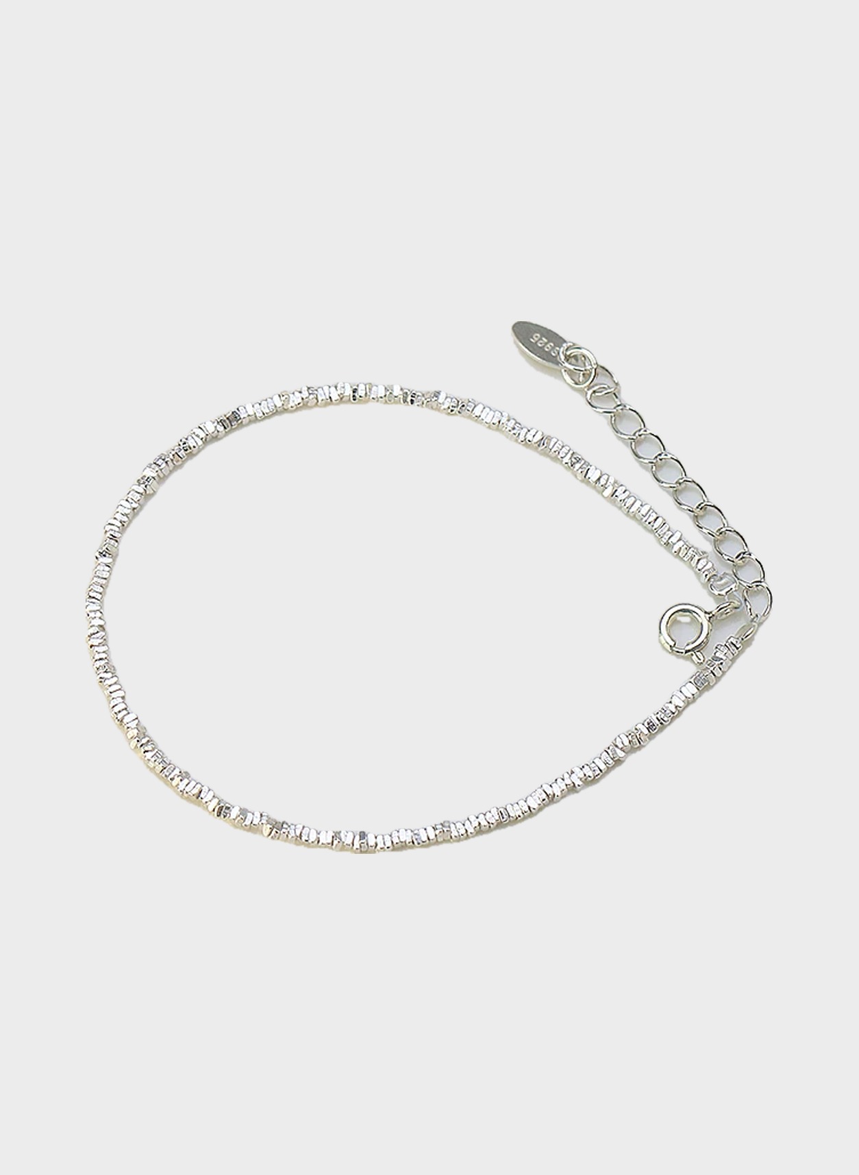 Fine Sterling Silver Bracelet in silver, product view